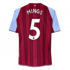 Koszulka Aston Villa Tyrone Mings 5 Domowe Stroje Piłkarskie 2021/22 Krótki Rękaw
